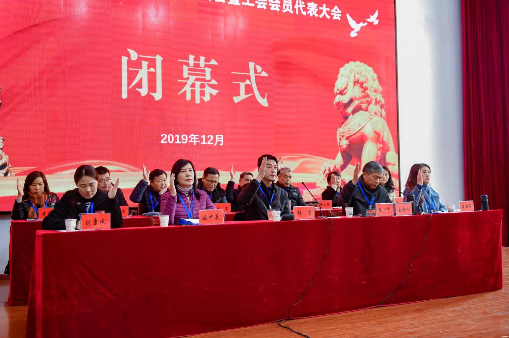 举手通过工作报告(大学生记者 王非凡摄)